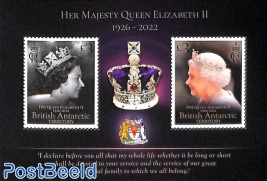Queen Elizabeth II, 1926-2022 s/s