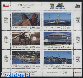 250 Years Talcahuano 6v m/s