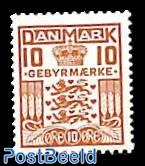 Gebyr stamp 1v