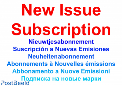 New issue subscription British Antarctica