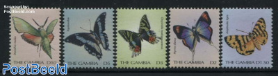 Definitives Butterflies 5v