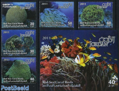 Coral reefs of the Red Sea 5v+s/s