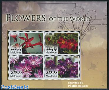 Flowers of the world 4v m/s, Ipomopsis afggregata