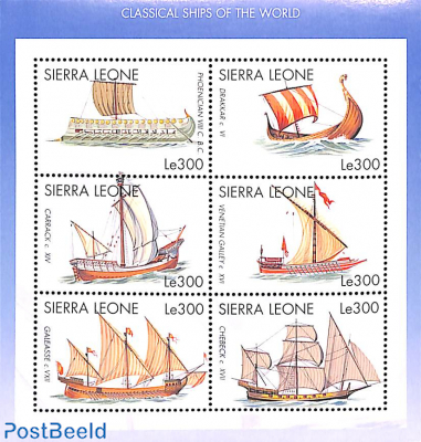 History of sailing 6v m/s
